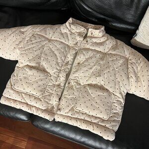 NEW ANGGO Korean Brand Toddler Fleece-Lined Cotton-Padded Winter Jacket 24m 2T
